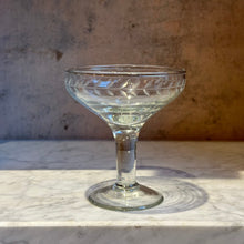 Load image into Gallery viewer, Champagne Coupe Etched - single
