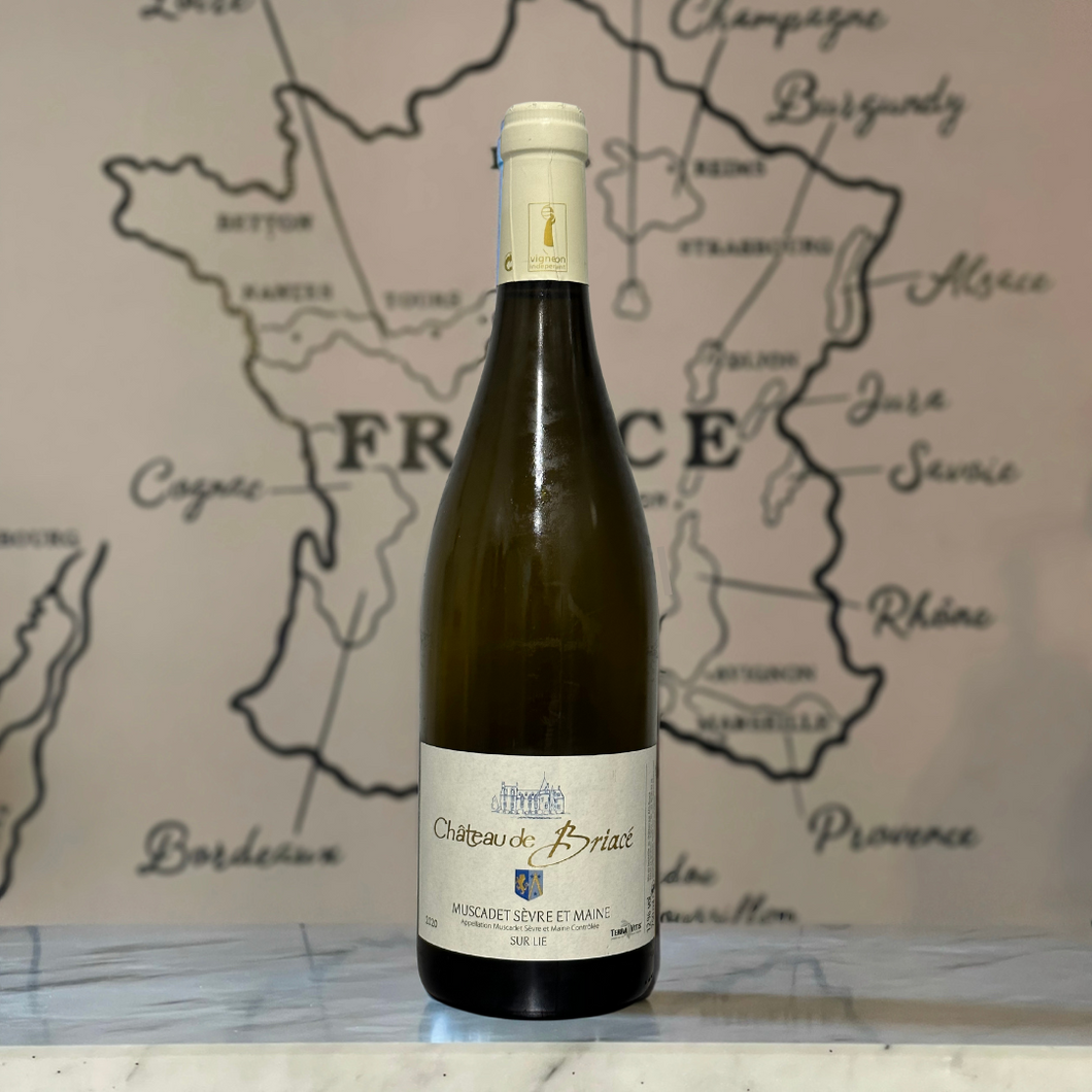 Muscadet Sevre et Maine sue Lie, Chateau de Briace 2020