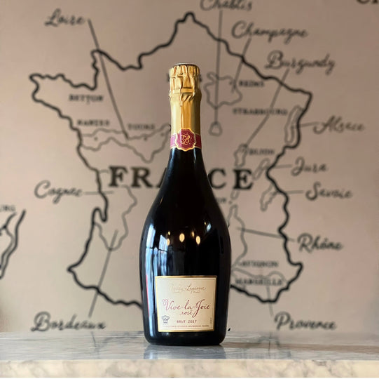 Vintage Crémant de Bourgogne Rosé, Vive-la-joie 2017